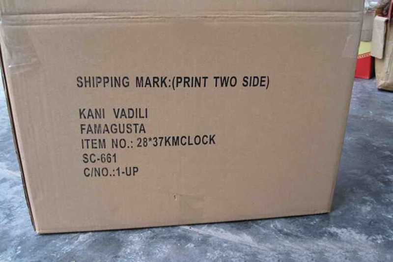 good shipping mark